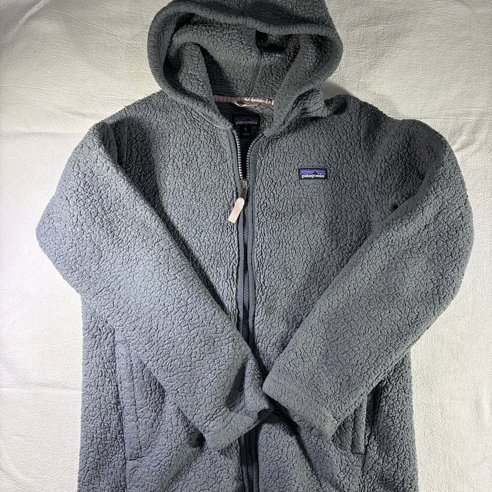 Patagonia Girls' Los Gatos Fleece Full-Zip Hoody Jacket Gray